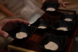 Locally sourced volcanic clays at Fairmont Spa